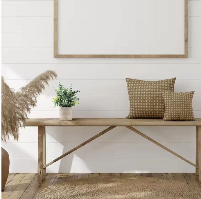 Set van 2 Kunstmatige Eucalyptus Planten – Kleine Decoratieve Kunstplanten in Pot