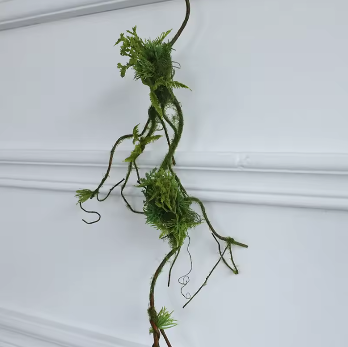 Kunstmatige Gedroogde Wijnrank – Decoratieve Hangende Vine voor Interieur en Feestdecoratie