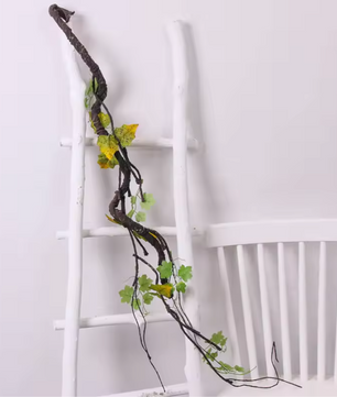 Kunstmatige Gedroogde Wijnrank – Decoratieve Hangende Vine voor Interieur en Feestdecoratie