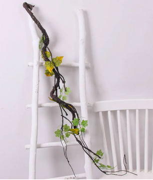 Kunstmatige Gedroogde Wijnrank – Decoratieve Hangende Vine voor Interieur en Feestdecoratie