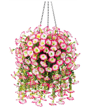 Kunstmatige Hangplant met Bloemen – Decoratieve Vine voor Wand, Plafond en Bruiloft Decoratie
