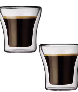 Dubbelwandig Glazen Kopje – Hittebestendig Glas voor Koffie, Thee en Dranken