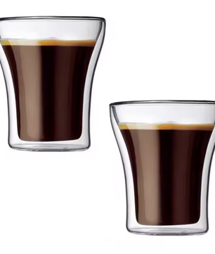 Dubbelwandig Glazen Kopje – Hittebestendig Glas voor Koffie, Thee en Dranken