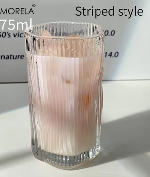 Twist Design Iced Coffee Glas – Modern Drinkglas voor Koude Dranken