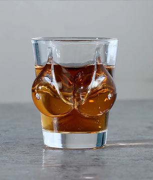 Uniek Lichaamsvorm Shotglas – Transparant Glazen Drinkglas voor Whiskey, Vodka en Cocktails