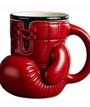 Bokshandschoen Koffiemok – Sportieve Novelty Mok voor Koffie en Thee