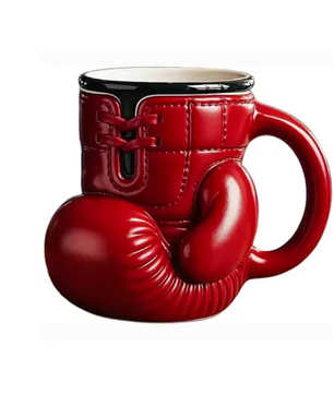 Bokshandschoen Koffiemok – Sportieve Novelty Mok voor Koffie en Thee