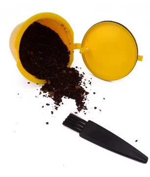 8 ml Maatschep met Reinigingsborstel – Multifunctionele Koffie- en Poederschep