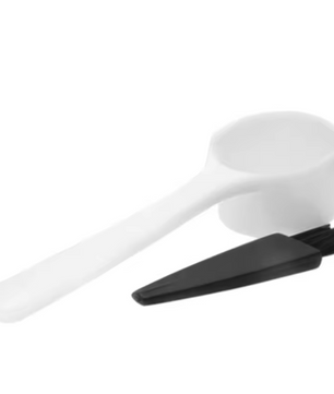 8 ml Maatschep met Reinigingsborstel – Multifunctionele Koffie- en Poederschep