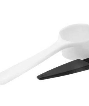 8 ml Maatschep met Reinigingsborstel – Multifunctionele Koffie- en Poederschep