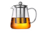 Glazen Theepot met RVS Theefilter – Hittebestendig Borosilicaat Glas