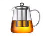 Glazen Theepot met RVS Theefilter – Hittebestendig Borosilicaat Glas