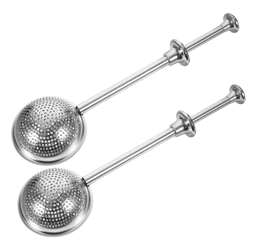RVS Theezeef Bal met Handgreep – Herbruikbare Thee- en Kruideninfuser