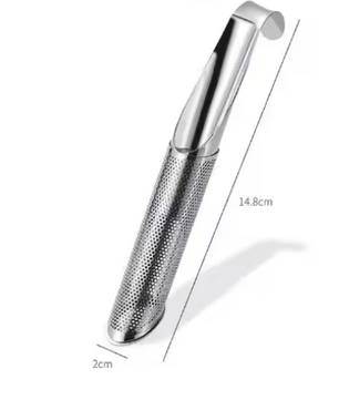 RVS Buisvormige Thee Infuser – Herbruikbare Thee Filter met Haak