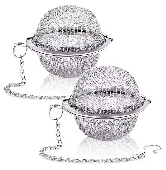 RVS Thee Infuser Bal – Fijnmazige Filter voor Losse Thee en Kruiden