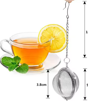 RVS Thee Infuser Bal – Fijnmazige Filter voor Losse Thee en Kruiden