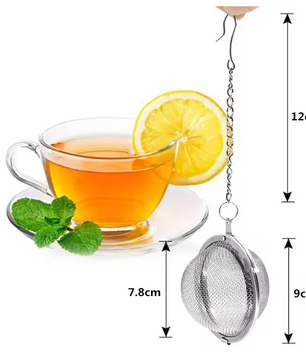 RVS Thee Infuser Bal – Fijnmazige Filter voor Losse Thee en Kruiden