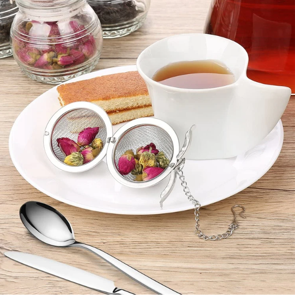 RVS Thee Infuser Bal – Fijnmazige Filter voor Losse Thee en Kruiden
