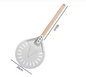 Aluminium Pizza Schep met Gaten – Pizza Peel met Afneembare Handgreep