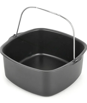 Airfryer Bakvorm met Antiaanbaklaag – Ronde Cake Bakpan voor Airfryer en Oven