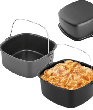 Airfryer Bakvorm met Antiaanbaklaag – Ronde Cake Bakpan voor Airfryer en Oven