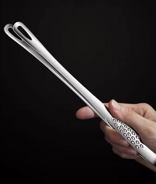 Set van 2 RVS Keukentangen – BBQ, Grill en Kooktangen 24 cm en 28 cm