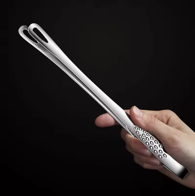 Set van 2 RVS Keukentangen – BBQ, Grill en Kooktangen 24 cm en 28 cm