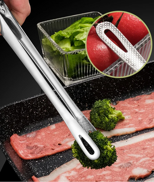 Set van 2 RVS Keukentangen – BBQ, Grill en Kooktangen 24 cm en 28 cm