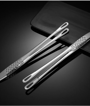 Set van 2 RVS Keukentangen – BBQ, Grill en Kooktangen 24 cm en 28 cm