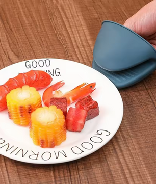 Siliconen Mini Ovenwanten – Hittebestendige Knijphandschoenen voor Koken en Bakken