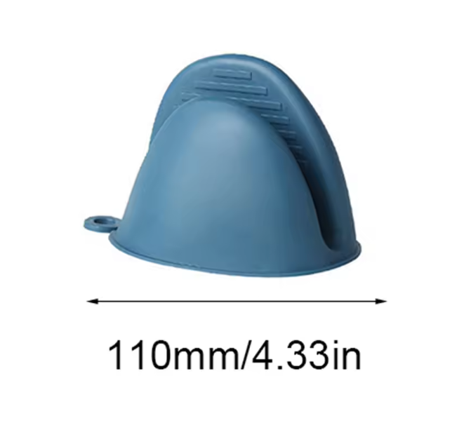 Siliconen Mini Ovenwanten – Hittebestendige Knijphandschoenen voor Koken en Bakken