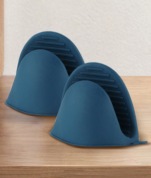 Siliconen Mini Ovenwanten – Hittebestendige Knijphandschoenen voor Koken en Bakken