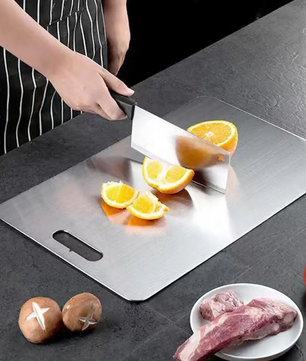 RVS Snijplank – Hygiënisch Roestvrijstalen Hakbord voor Keuken