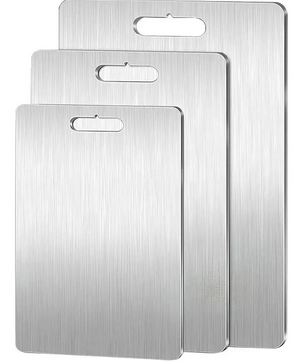 RVS Snijplank – Hygiënisch Roestvrijstalen Hakbord voor Keuken