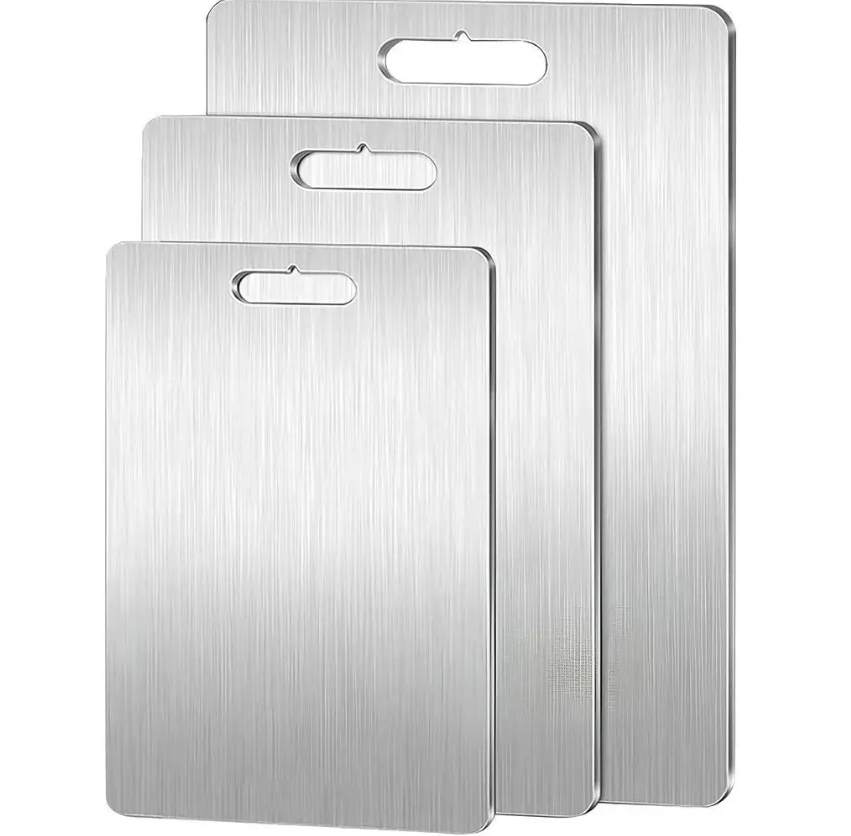 RVS Snijplank – Hygiënisch Roestvrijstalen Hakbord voor Keuken