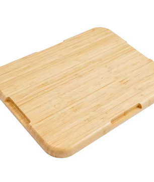 Set van 2 Charcuterie Planken met Deksel – Bamboe Snackplank met 5 Compartimenten