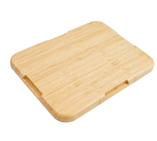 Set van 2 Charcuterie Planken met Deksel – Bamboe Snackplank met 5 Compartimenten