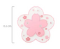 Sakura Onderzetter – Antislip PVC Kopjes Onderzetter met Bloesem Design