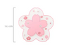 Sakura Onderzetter – Antislip PVC Kopjes Onderzetter met Bloesem Design