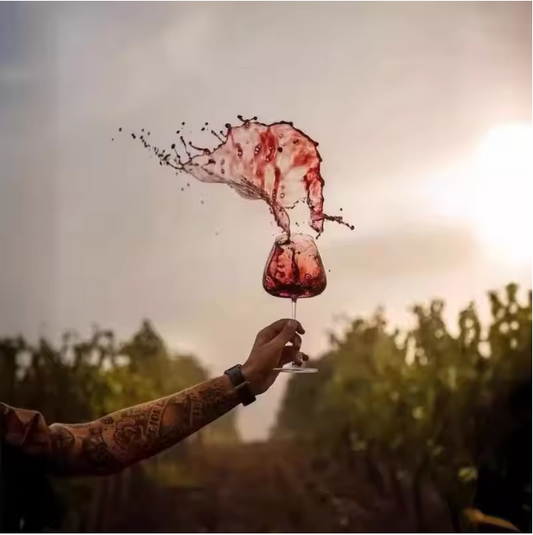 Ultradun Kristallen Wijnglas – Concave-Convex Bordeaux Glas voor Wijn