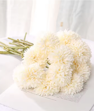 Set van 3/5 Kunstmatige Hortensia Bloemen – Realistisch Bloemenboeket voor Vaas, Woonkamer en Bruiloft Decoratie