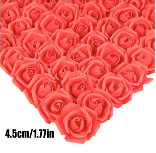 Foam Rozen Kunstbloemen Hoofden – DIY Decoratie voor Cadeaus, Bruiloft en Valentijn