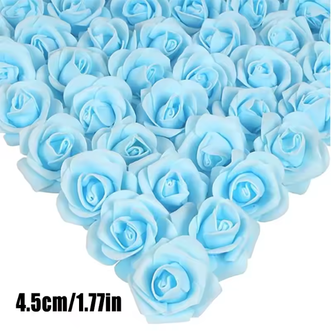 Foam Rozen Kunstbloemen Hoofden – DIY Decoratie voor Cadeaus, Bruiloft en Valentijn