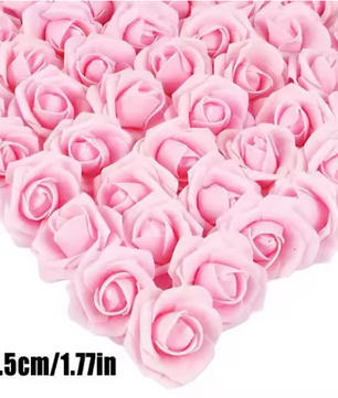 Foam Rozen Kunstbloemen Hoofden – DIY Decoratie voor Cadeaus, Bruiloft en Valentijn