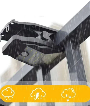 Solar Clip Lamp met Bewegingssensor – 58 LED Draadloze Hekverlichting voor Tuin en Patio