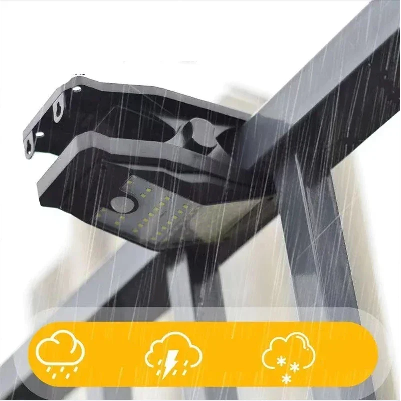 Solar Clip Lamp met Bewegingssensor – 58 LED Draadloze Hekverlichting voor Tuin en Patio