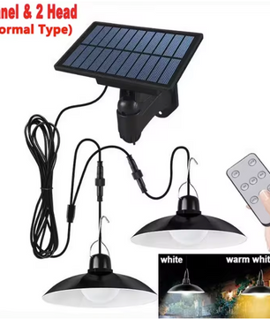 Solar Hanglamp met Afstandsbediening – Waterdichte LED Schuurlamp voor Tuin en Tuinhuis