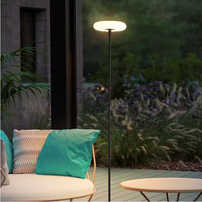 Moderne Solar Tuinlamp – Waterdichte LED Gazonlamp voor Tuin en Terras