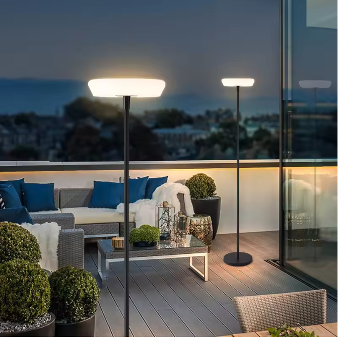 Moderne Solar Tuinlamp – Waterdichte LED Gazonlamp voor Tuin en Terras