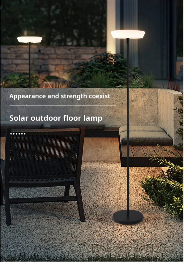 Moderne Solar Tuinlamp – Waterdichte LED Gazonlamp voor Tuin en Terras